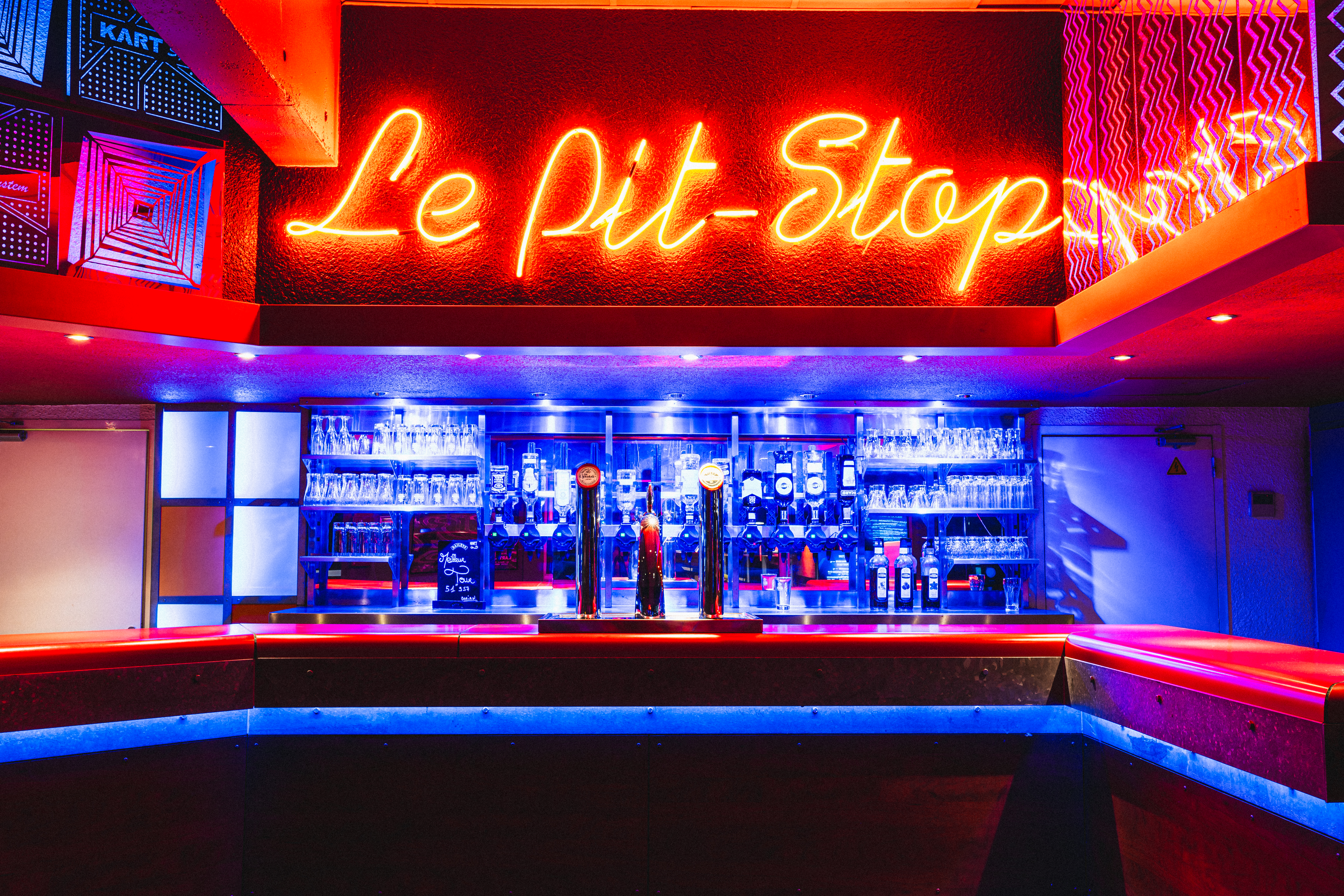 Bar le Pit Stop KART System Bordeaux-Lac